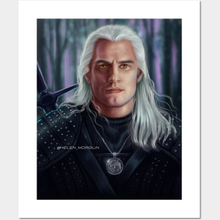 Geralt Fan art Posters and Art